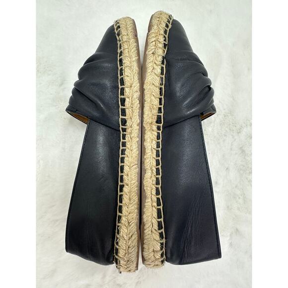 TALBOTS IZZY CINCHED NAPPA ESPADRILLES SIZE 5M - Picture 4 of 8